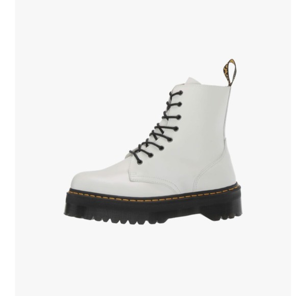 Platform JADON Dr Martens white women's US size 9 -10 Men's US 8 - Picture 11 of 14